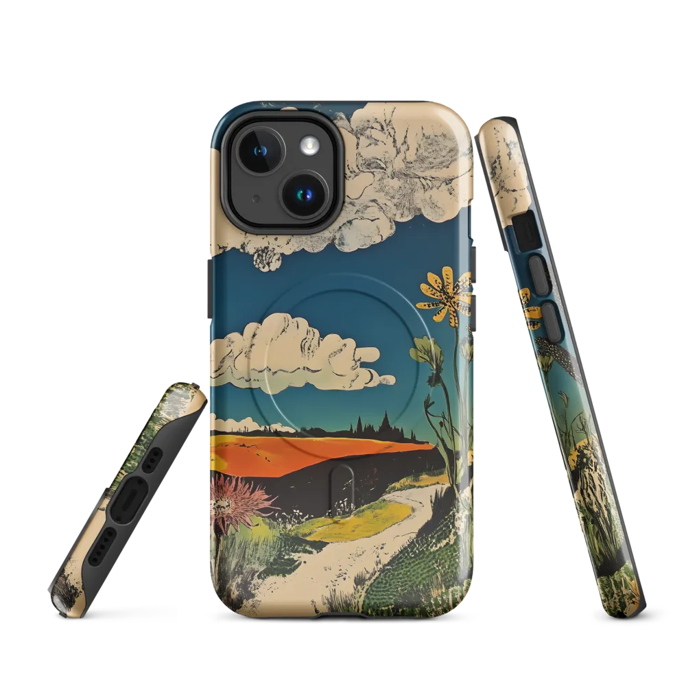 Surreal Blooming Landscape