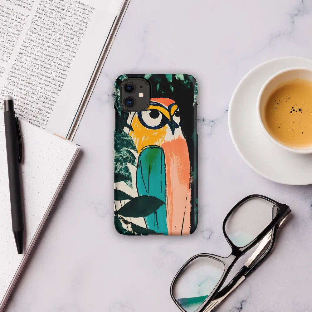 Camouflaged Majesty: The Abstract Owl