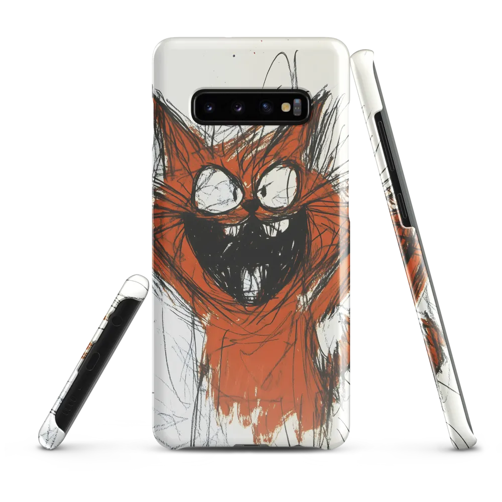 Joyful Cat Creation | Phone Case |  S10 Plus | Snap Case | Glossy