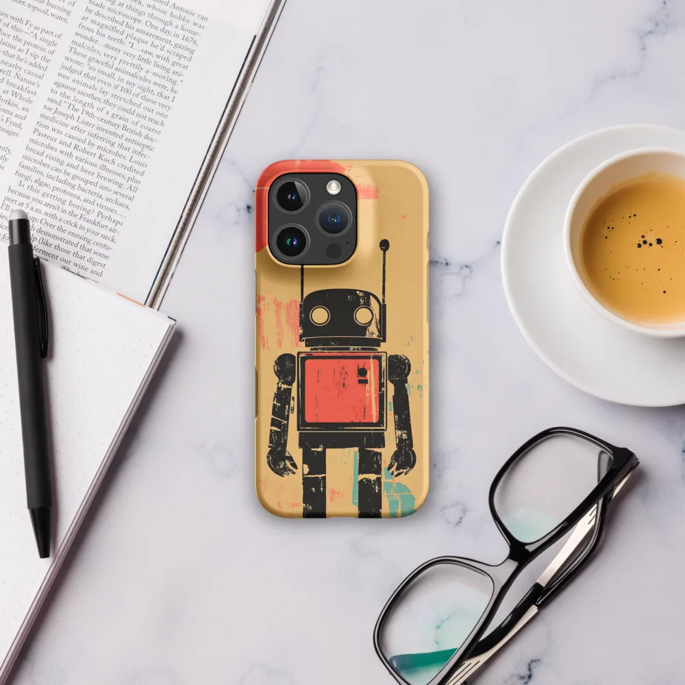 The Retro Robot | Phone Case |  16 Pro | Snap Case | Matte
