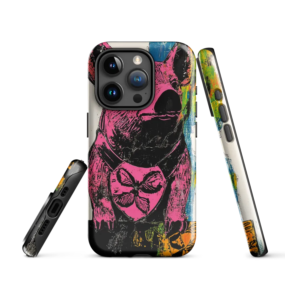 Vibrant Hearted Pig