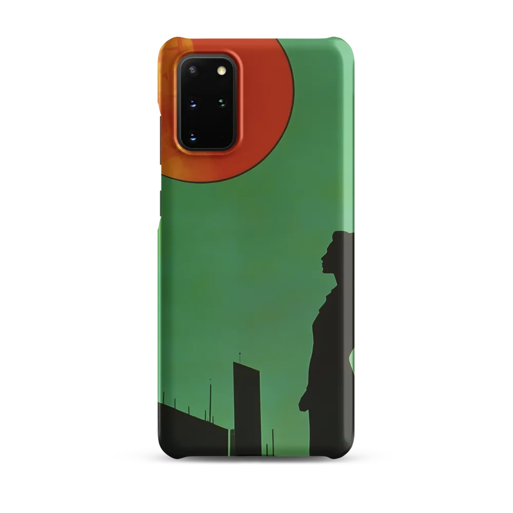 Silhouette of Contemplation | Phone Case |  S20 Plus | Snap Case | Matte
