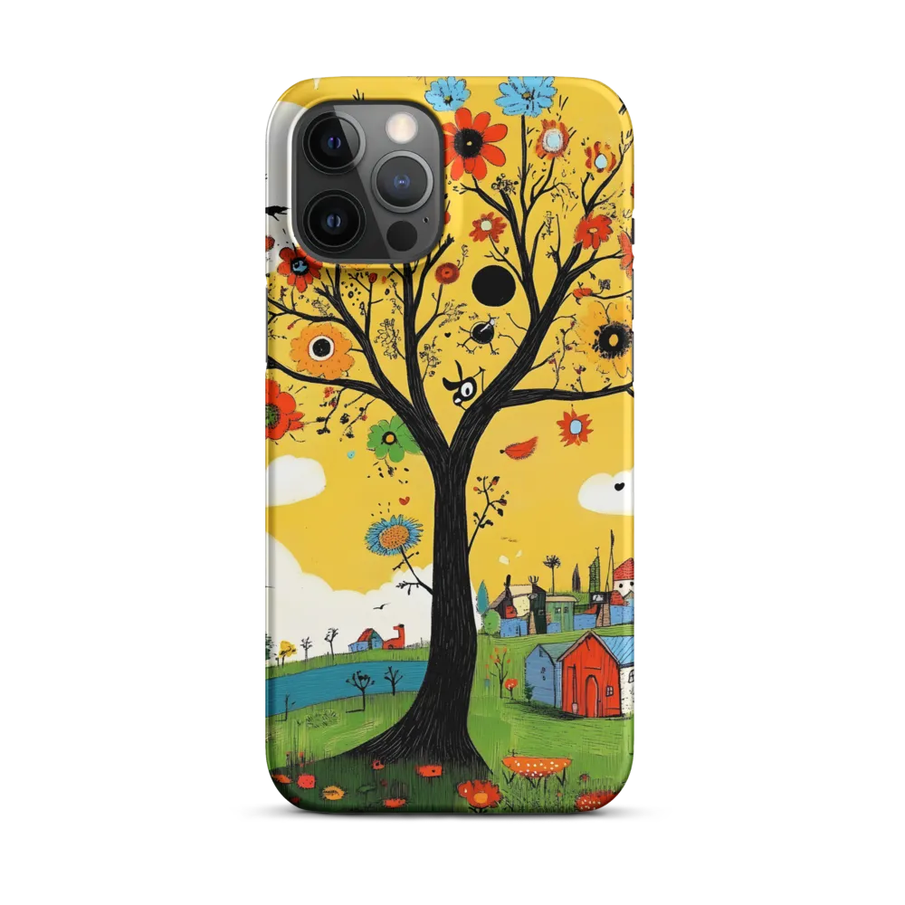 Whimsical Blooms of Life | Phone Case |  12 Pro Max | Snap Case | Matte