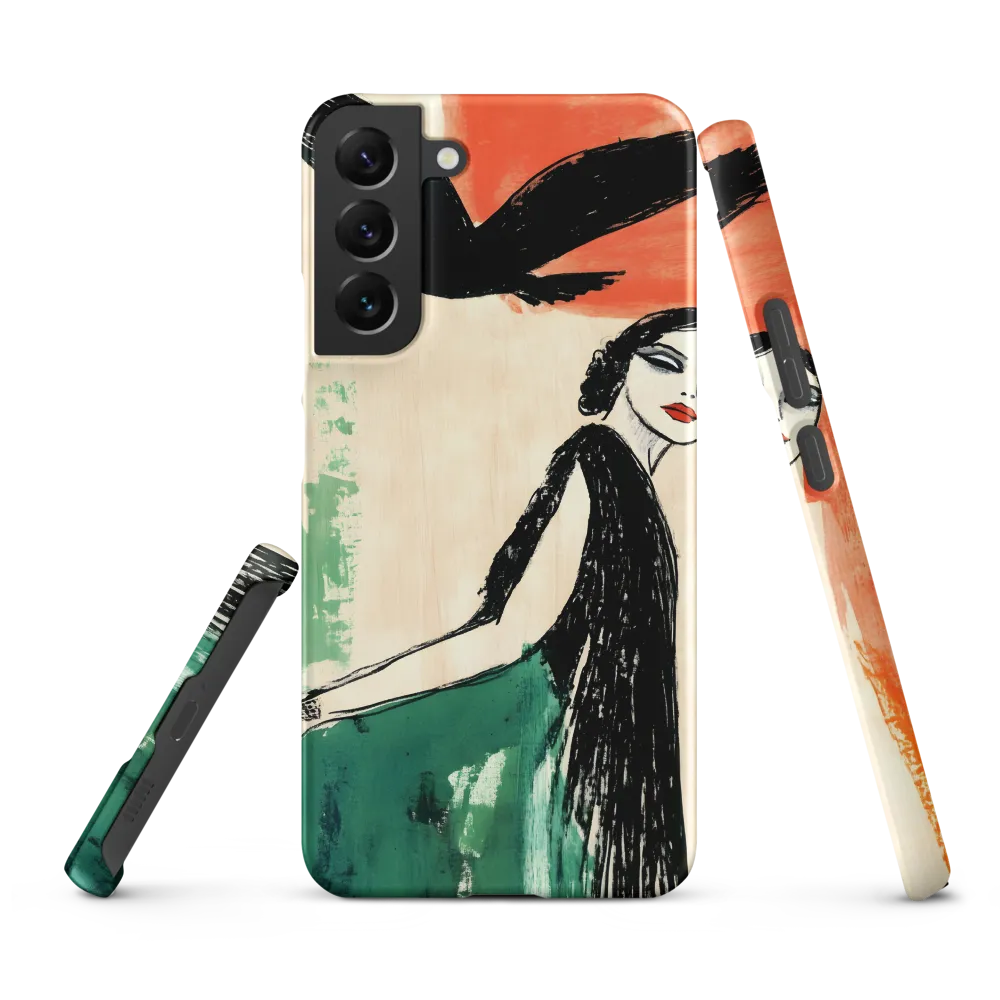 Elegance in Flight | Phone Case |  S22 Plus | Snap Case | Matte