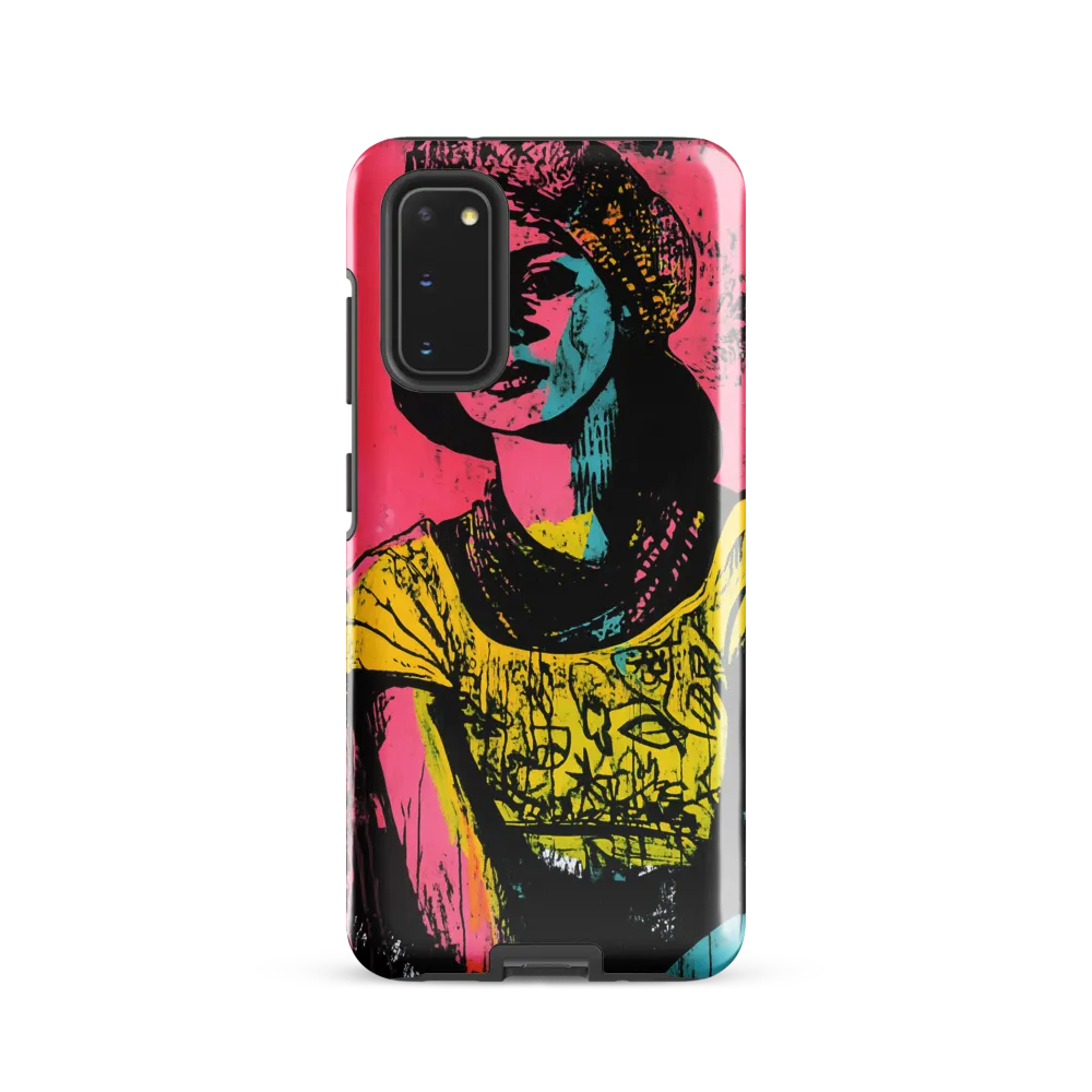 Urban Elegance: A Graffiti Portrait