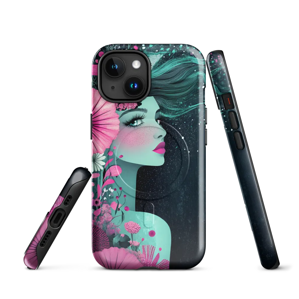 Floral Harmony: Portrait of Serenity