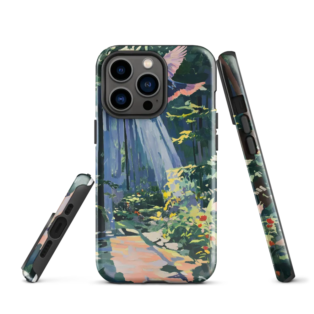 Flight of Light: A Serene Forest