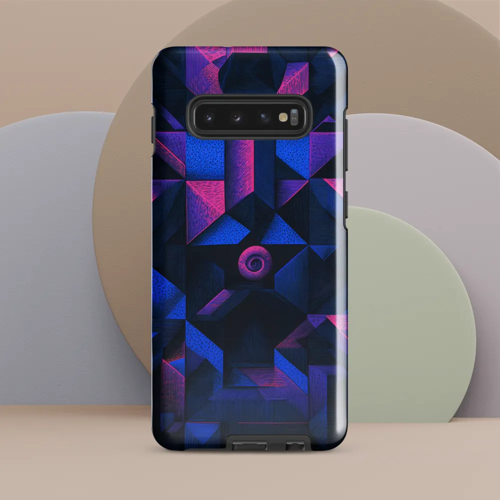 Mysterious Geometric Harmony | Phone Case |  S10 Plus | Tough Case | Glossy