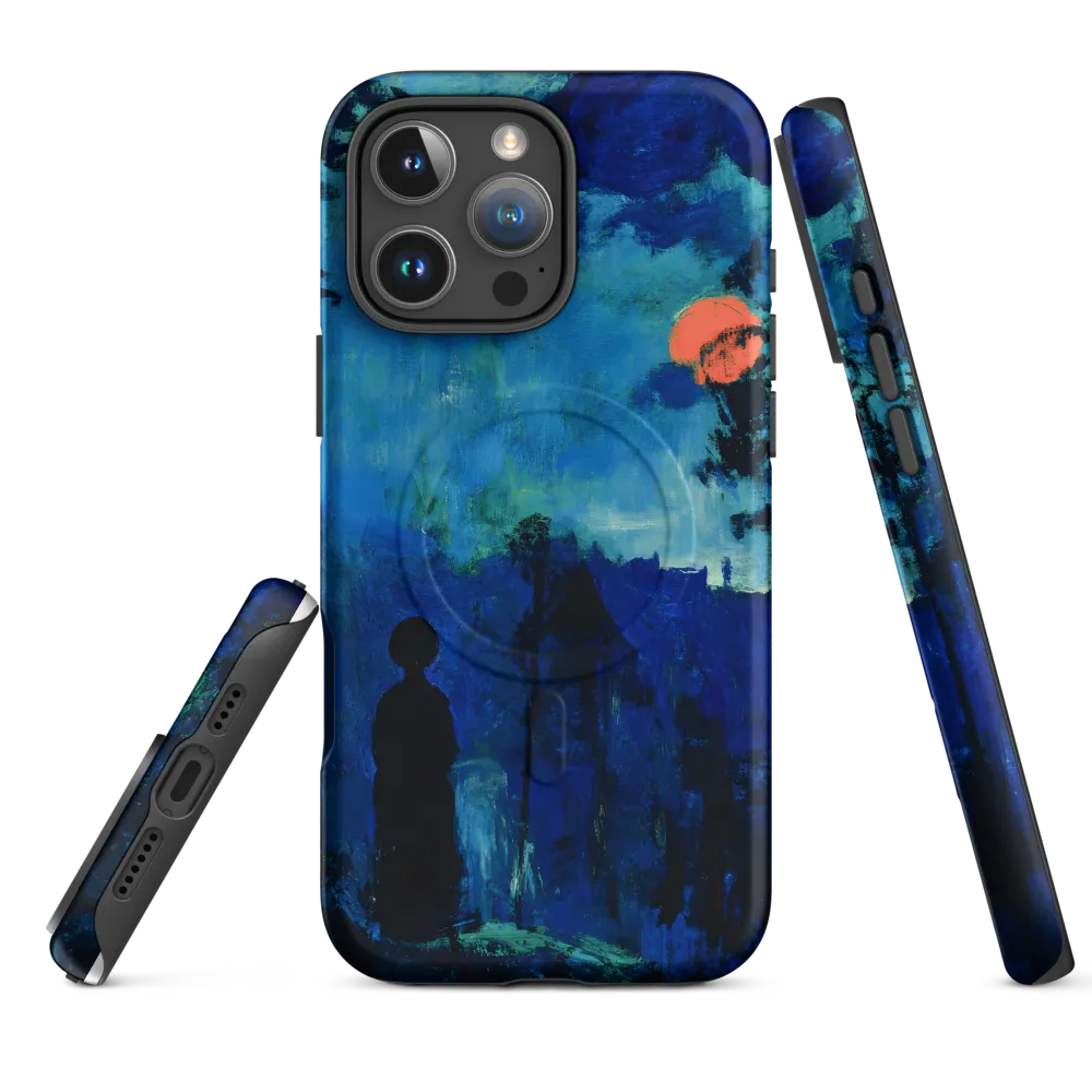 Solitude in Blue | Phone Case |  16 Pro Max | MagSafe® Tough Case | Matte