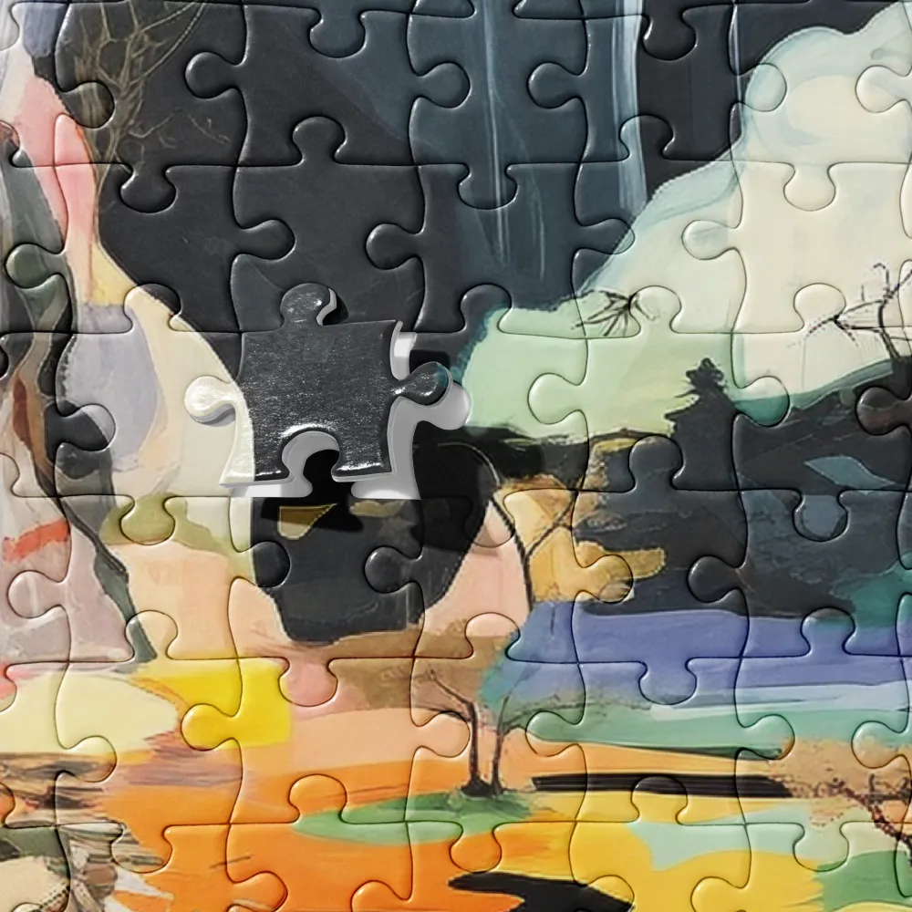 Ethereal Landscapes: A Symphony of Color | Jigsaw Puzzle | 520 pieces