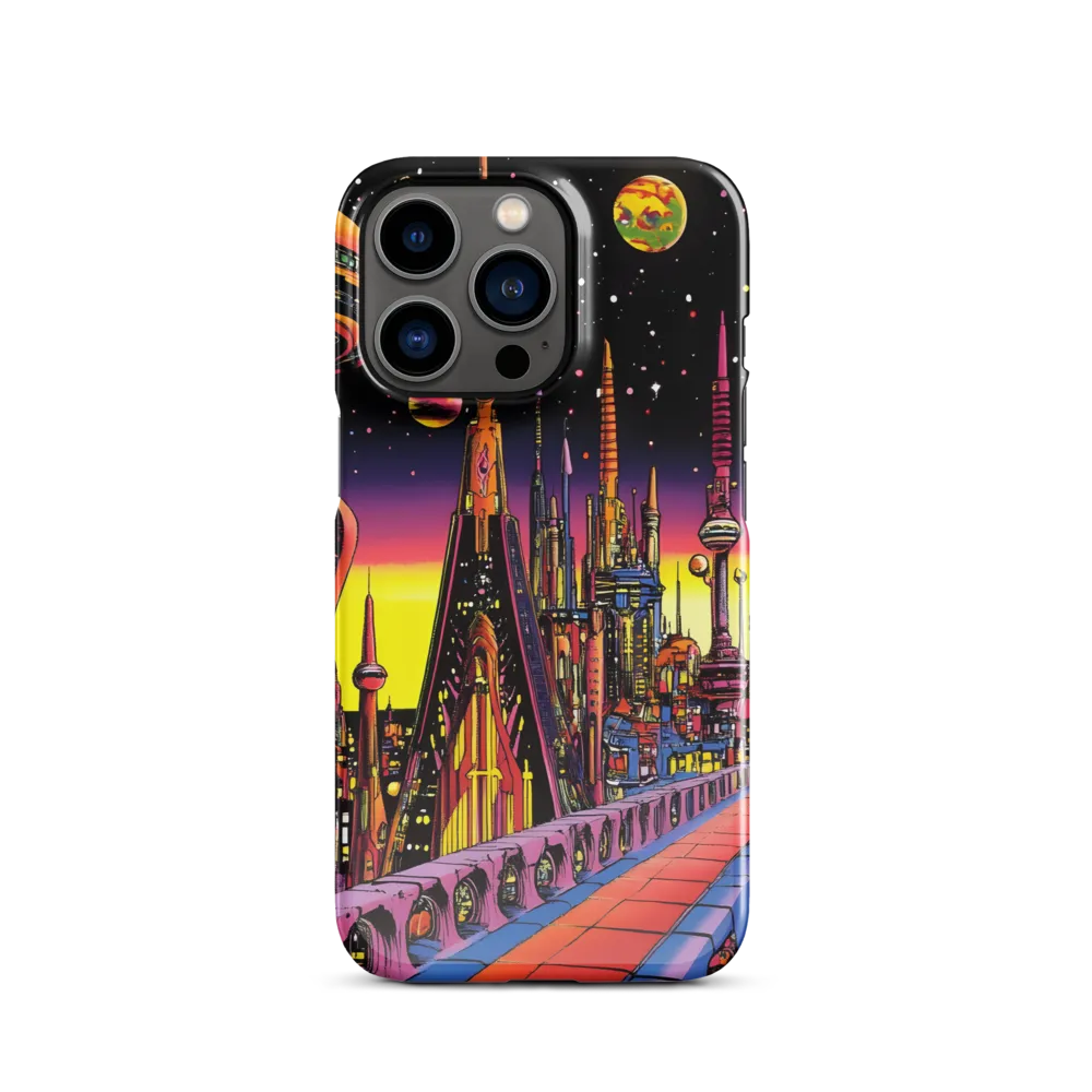Futuristic Cosmos: A Journey Through Neon Cities