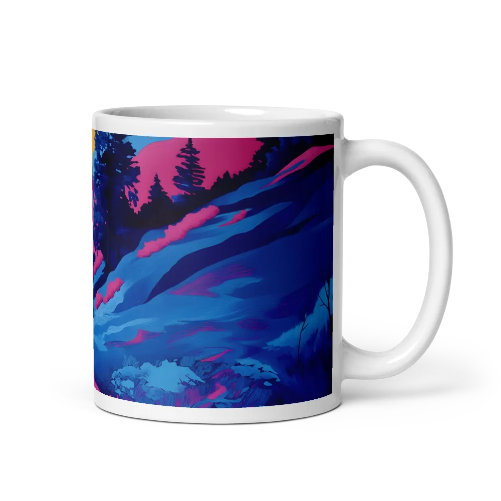 Dreamscape: The Serene River | Mug with White inside | 11 oz