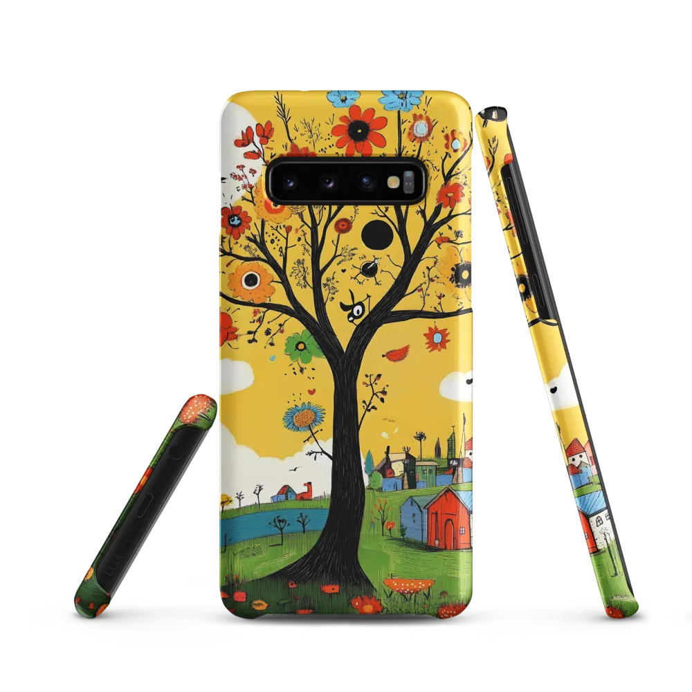Whimsical Blooms of Life | Phone Case |  S10 | Snap Case | Matte