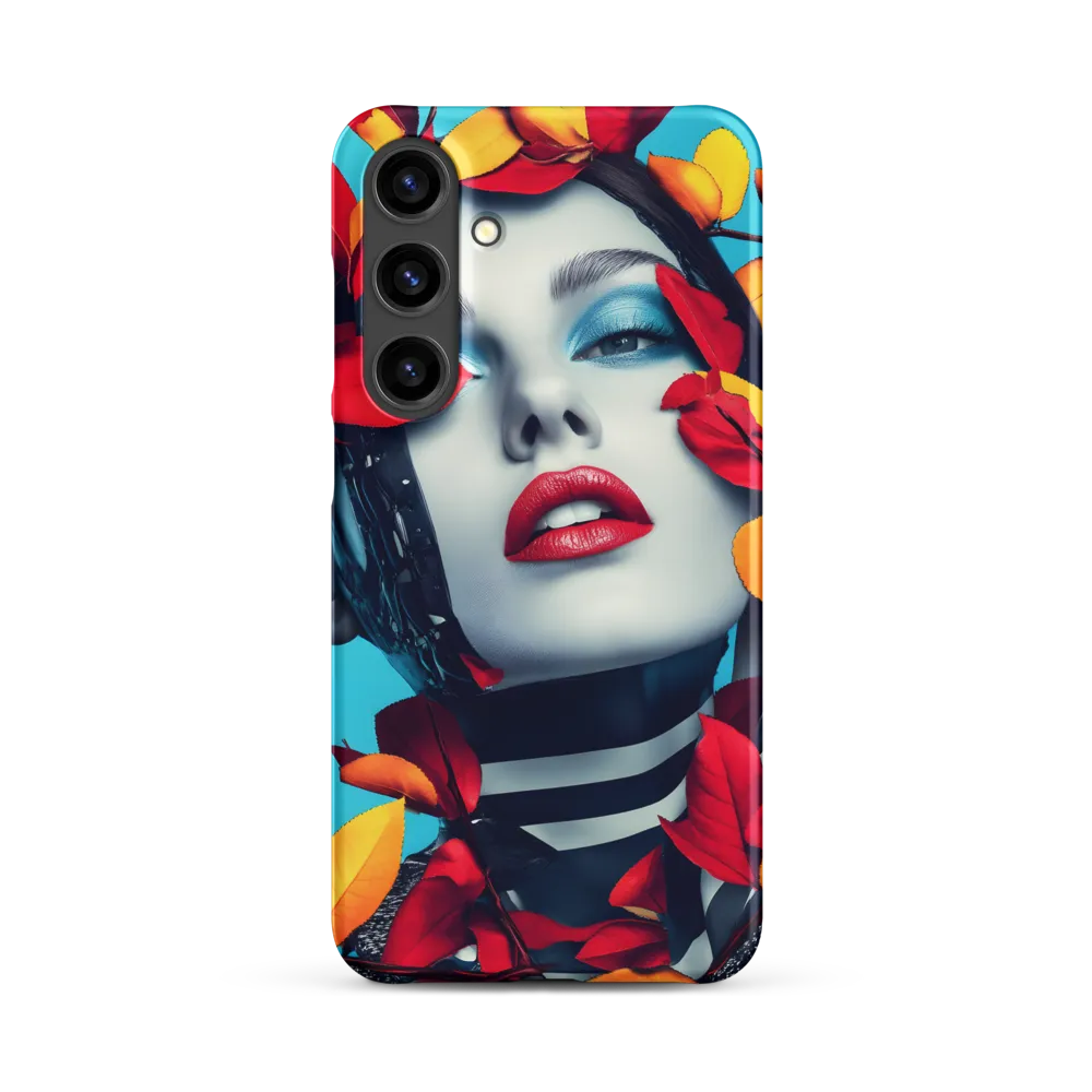Futuristic Fusion: Nature Meets Technology | Phone Case |  S24 Plus | Snap Case | Matte