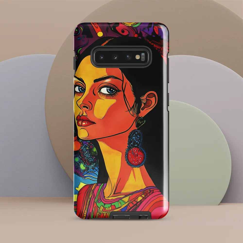 Ethereal Dreamscape in Vivid Colors | Phone Case |  S10 Plus | Tough Case | Glossy