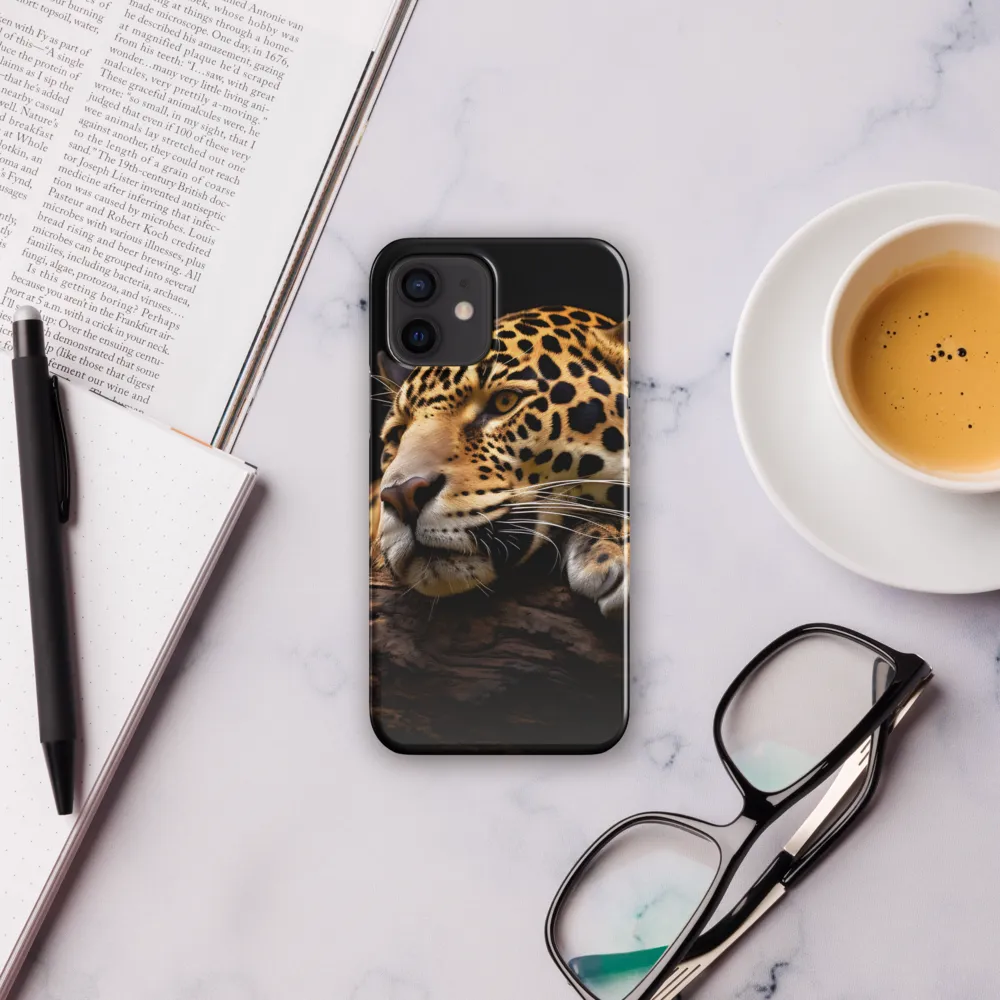 Tranquil Majesty: The Resting Leopard