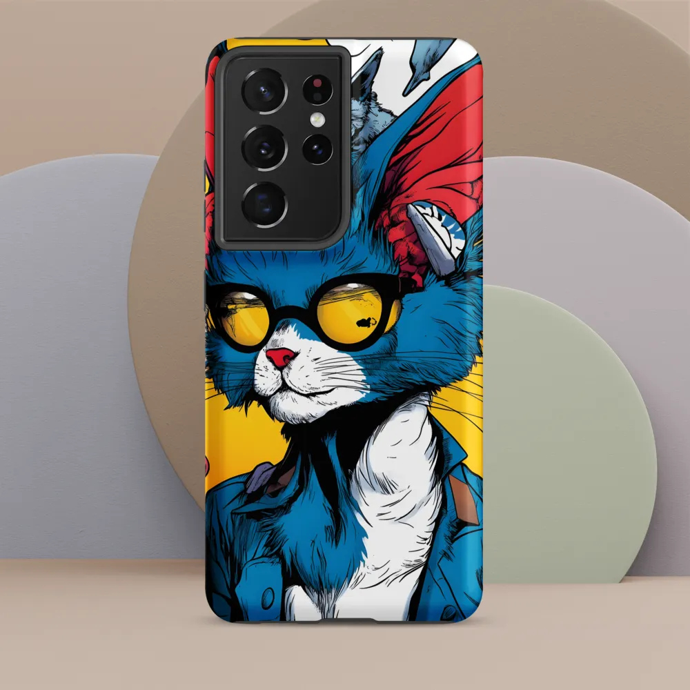 Whimsical Feline Coolness