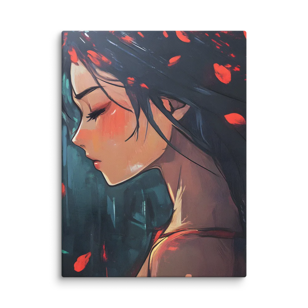 Whispers of Melancholy | Canvas | 12″×16″