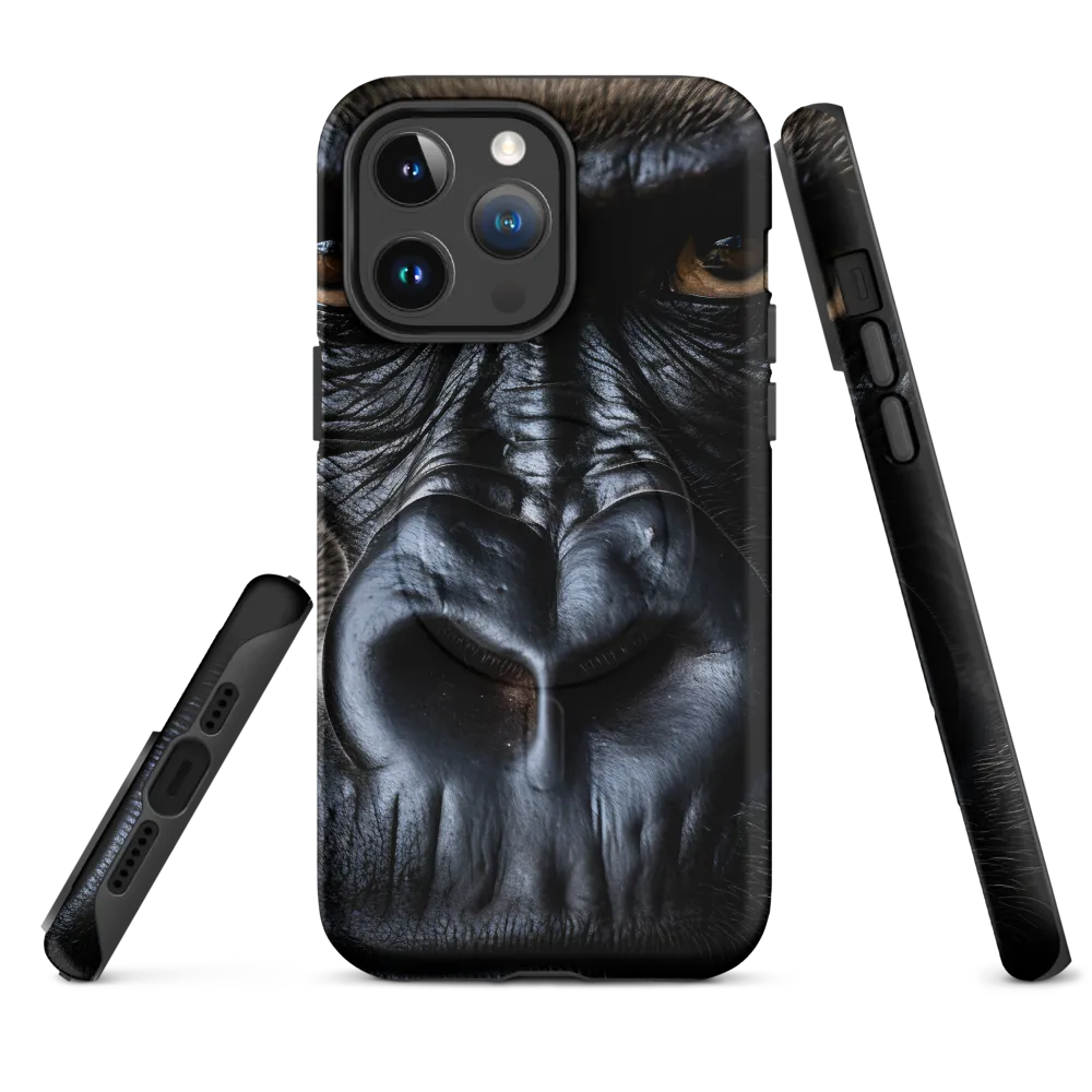 Gaze of the Wild: A Gorilla's Portrait