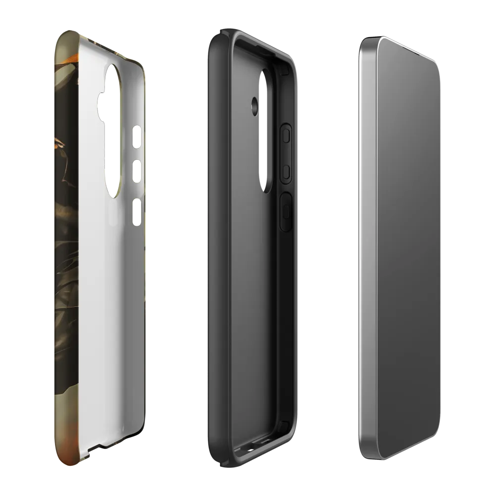 Ethereal Explorer: The Enigmatic Astronaut | Phone Case |  S24 Plus | Tough Case | Matte