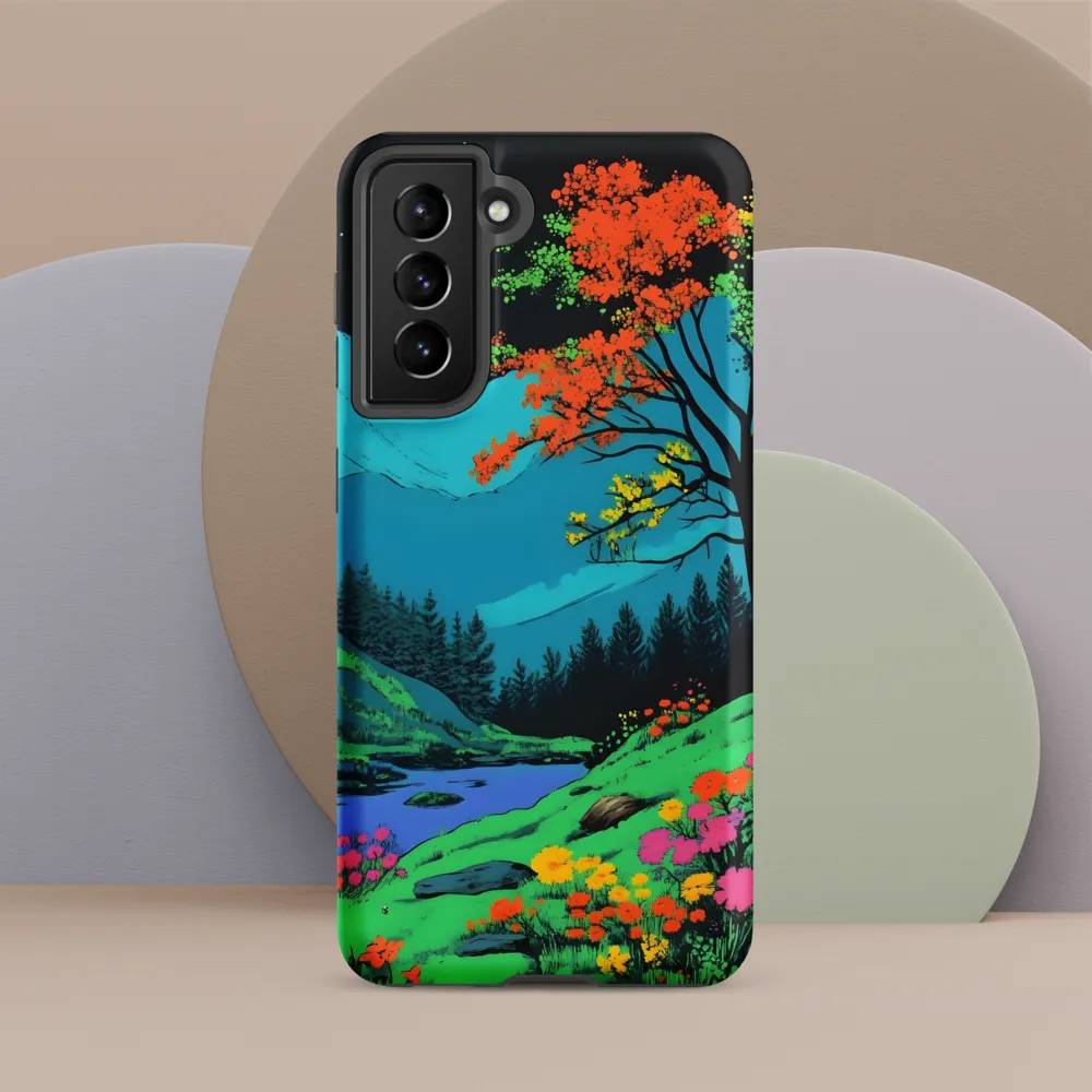Neon Dreams: A Vibrant Landscape