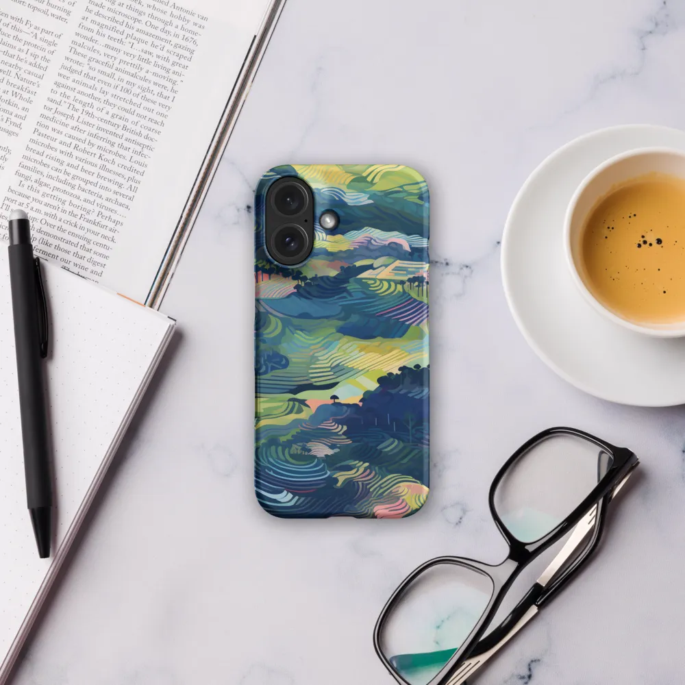 Harmony in Waves | Phone Case |  16 | Snap Case | Matte