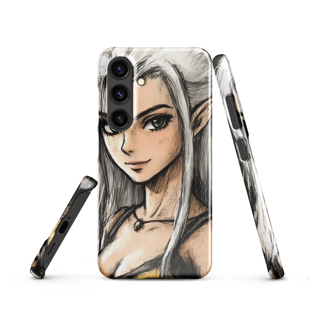 Ethereal Elegance: The Elf's Portrait