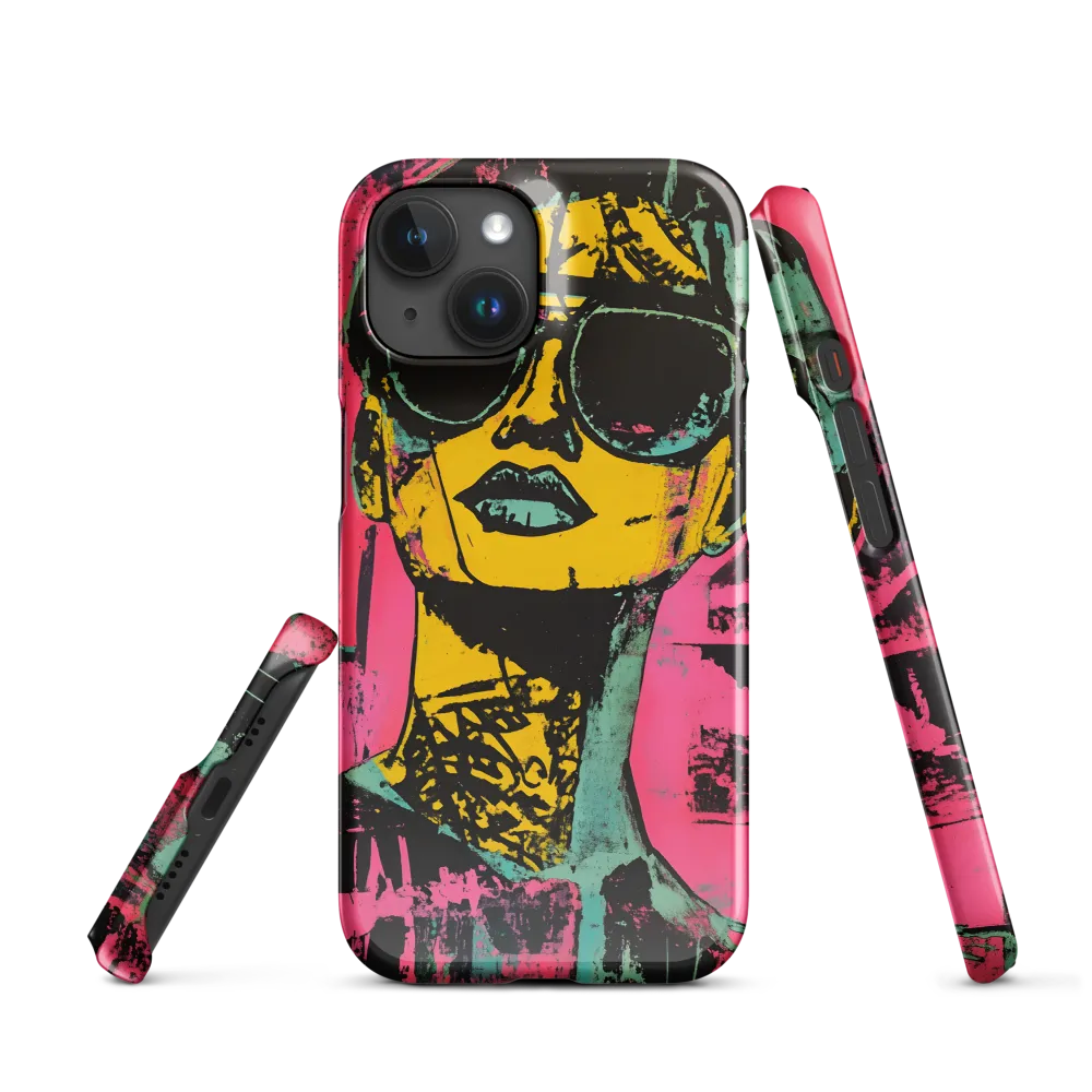 Confident Portrait in Neon Colors