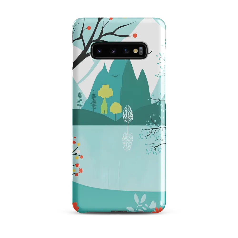 Whispers of Serenity | Phone Case |  S10 Plus | Snap Case | Glossy