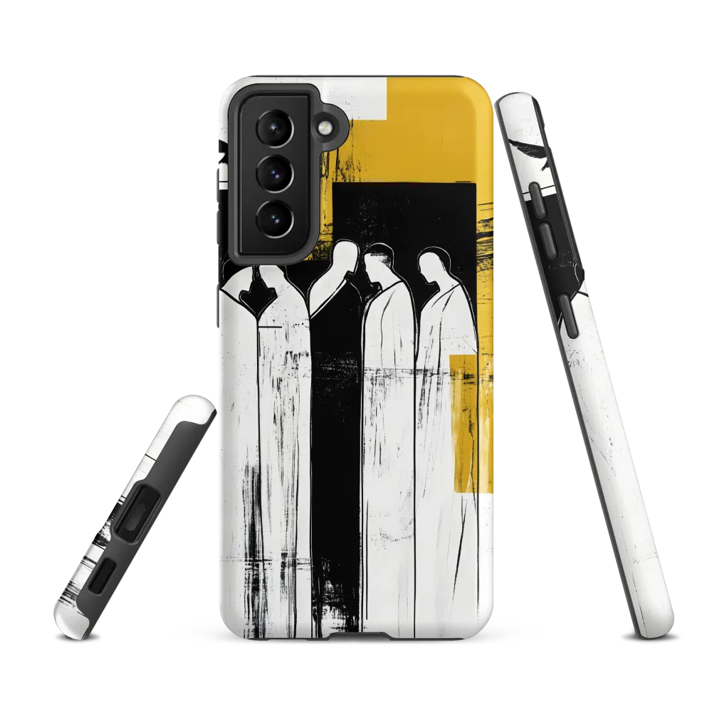 Contemplative Assemblage | Phone Case |  S21 FE | Tough Case | Matte
