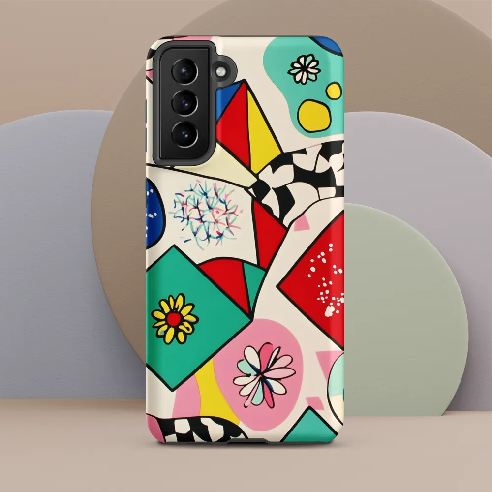 Joyful Geometry: A Playful Dance of Shapes and Colors
