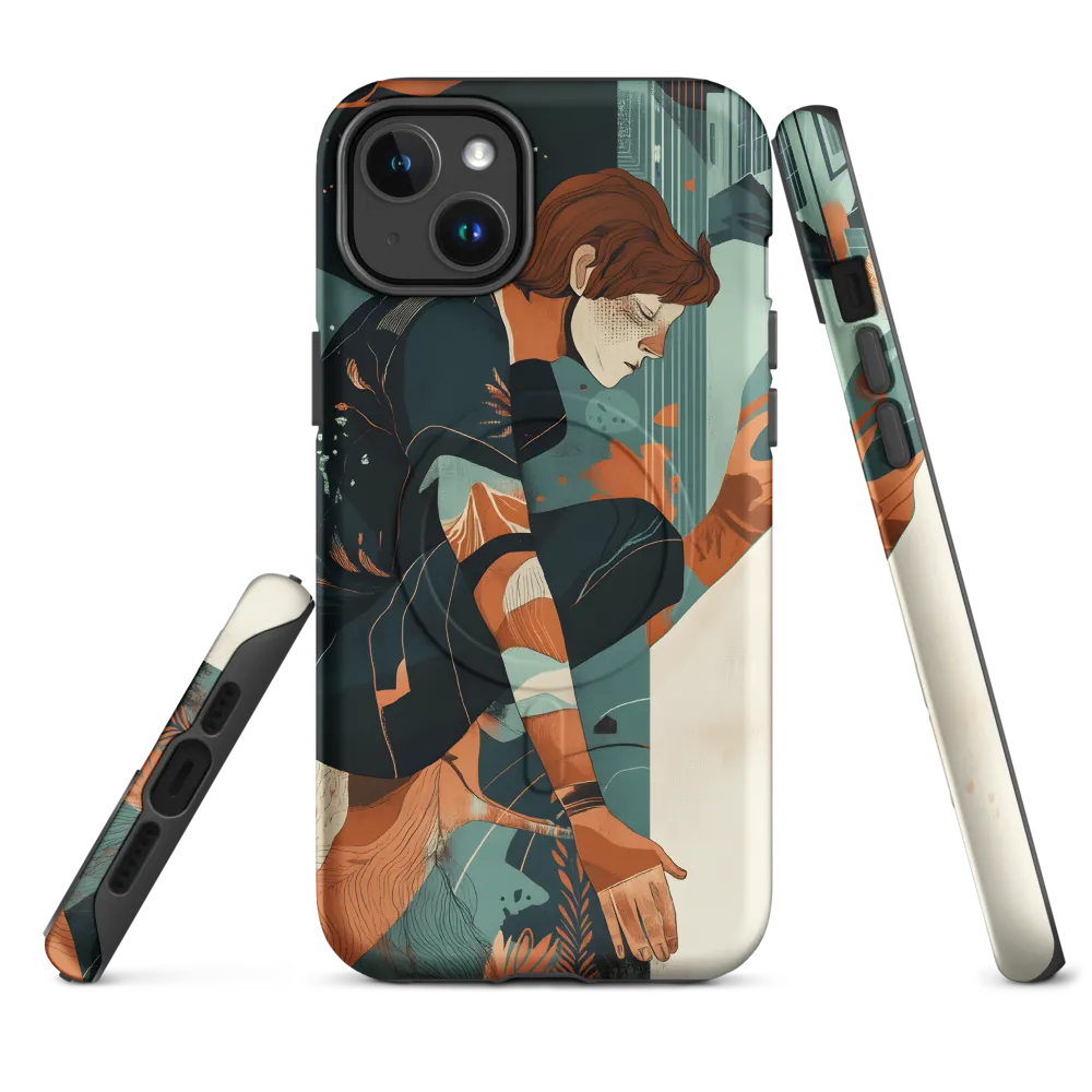 Harmony in Contemplation | Phone Case |  14 Plus | MagSafe® Tough Case | Matte