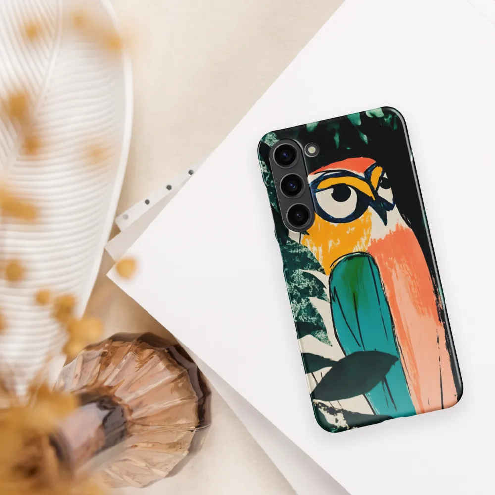 Camouflaged Majesty: The Abstract Owl