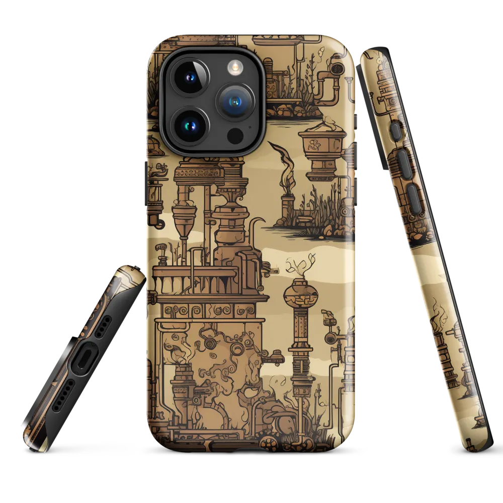 Whimsical Industrial Landscape