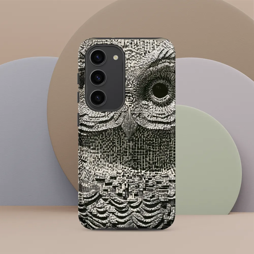 Intricate Owl of Textures