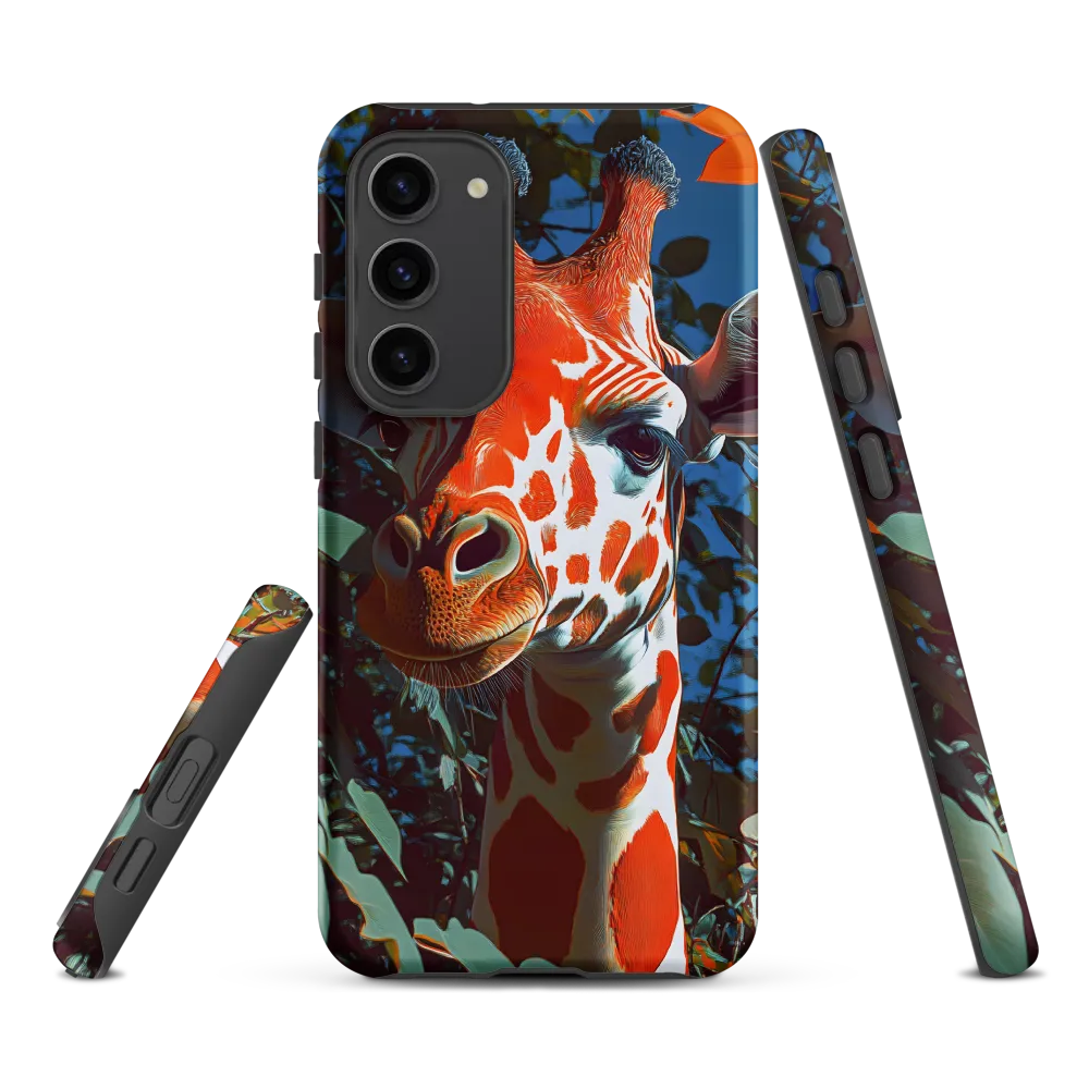 Giraffe in the Lush Canopy