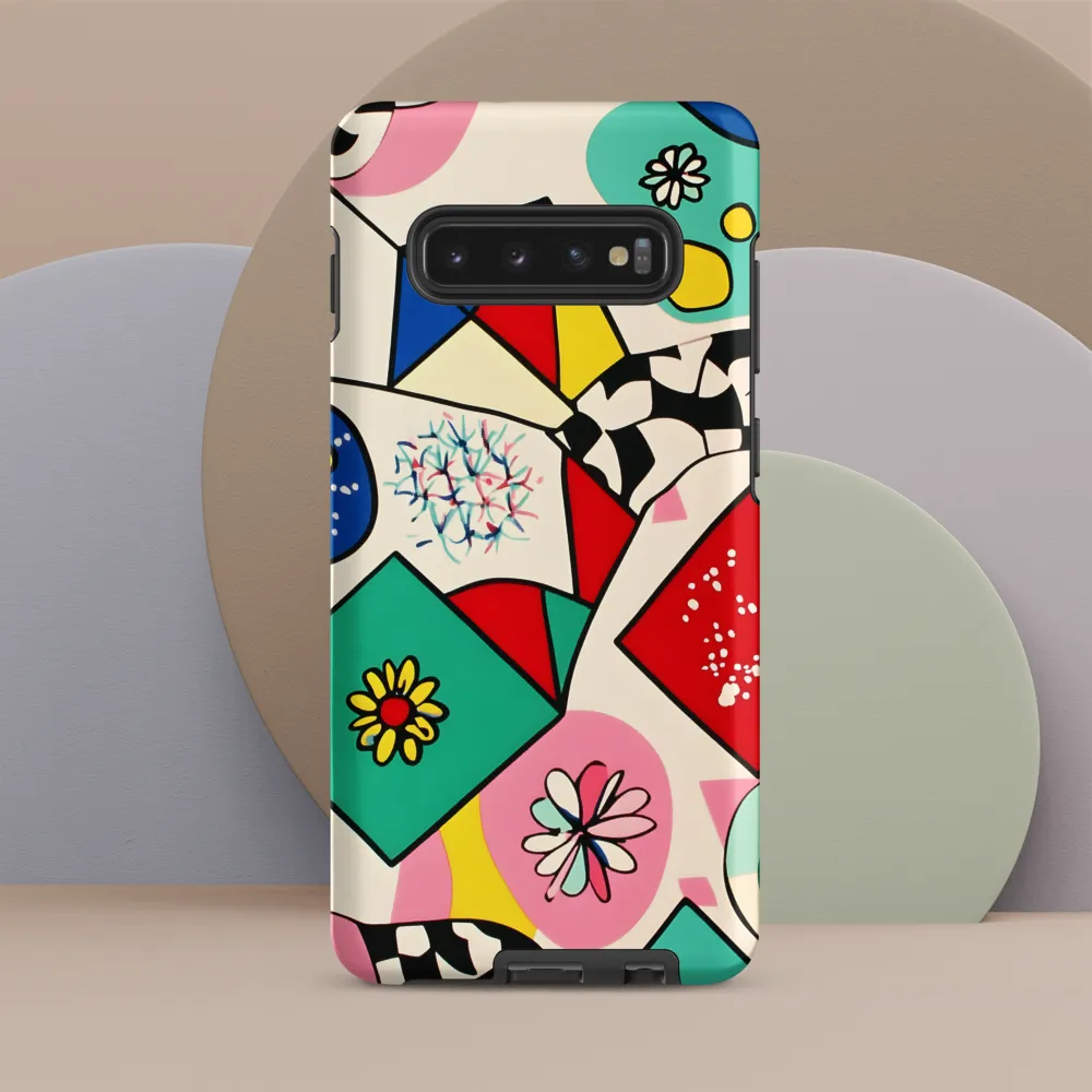 Joyful Geometry: A Playful Dance of Shapes and Colors