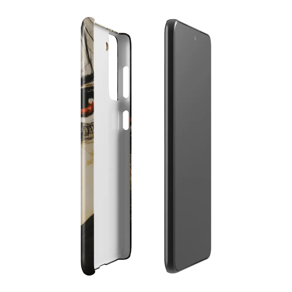 Gaze of Intensity | Phone Case |  S21 Plus | Snap Case | Glossy
