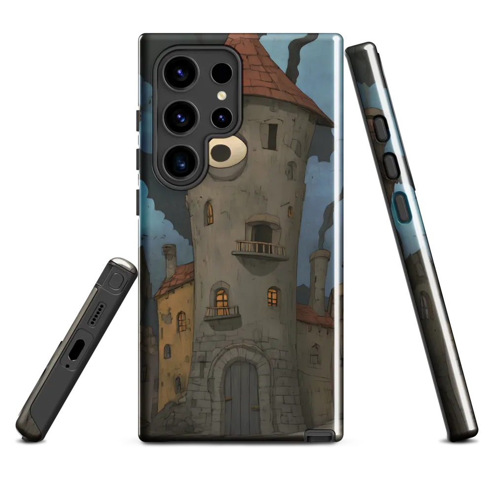 The Enigmatic Watchtower | Phone Case |  S24 Ultra | Tough Case | Glossy