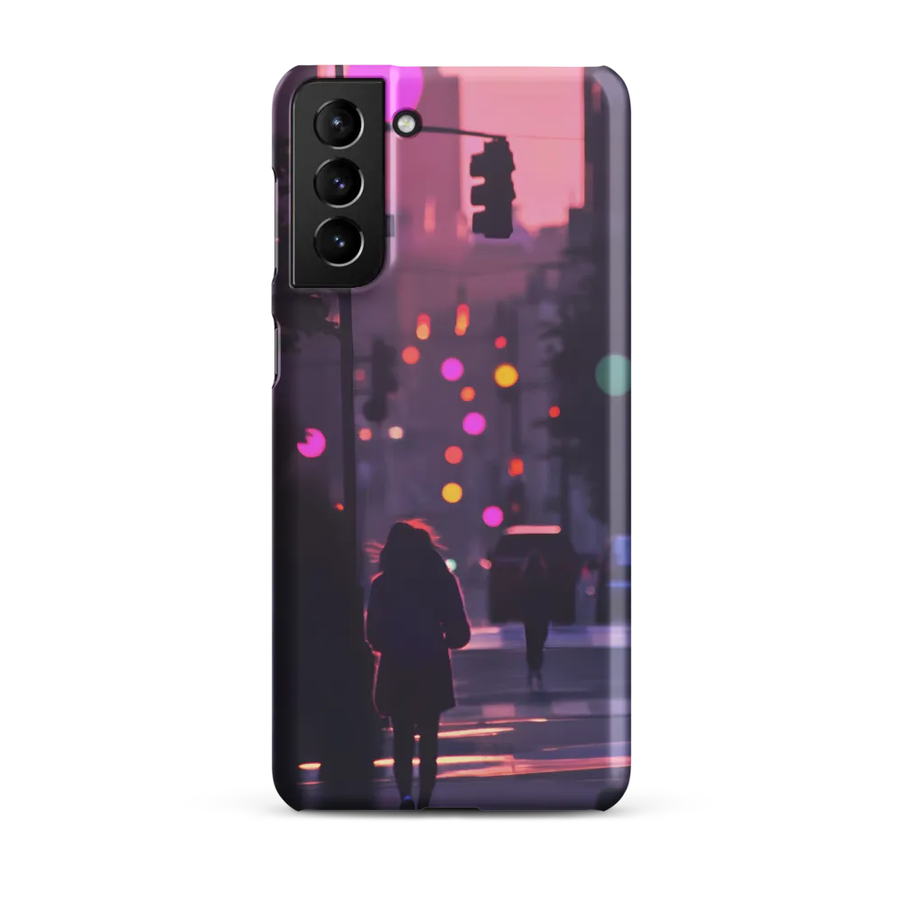 City Silhouettes at Dusk | Phone Case |  S21 Plus | Snap Case | Matte