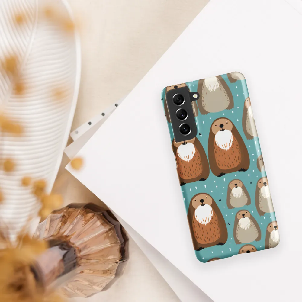 Whimsical Otter Pattern