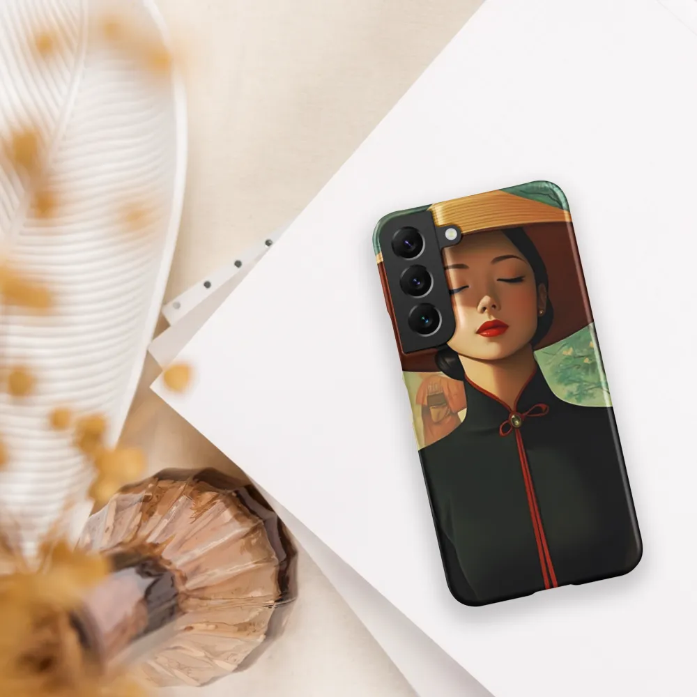 Elegance in Tranquility | Phone Case |  S22 | Snap Case | Matte