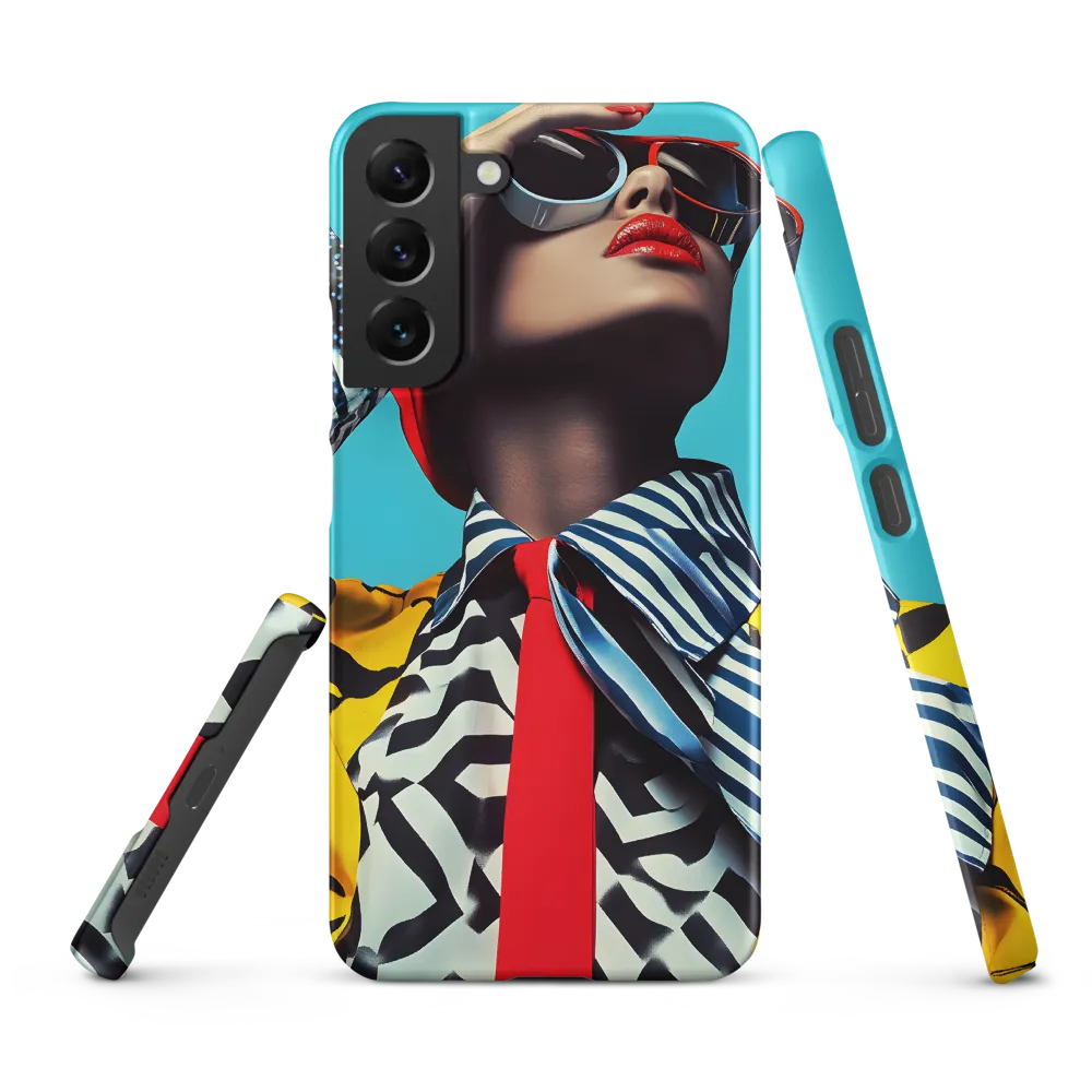 Chic Confidence in Bold Patterns