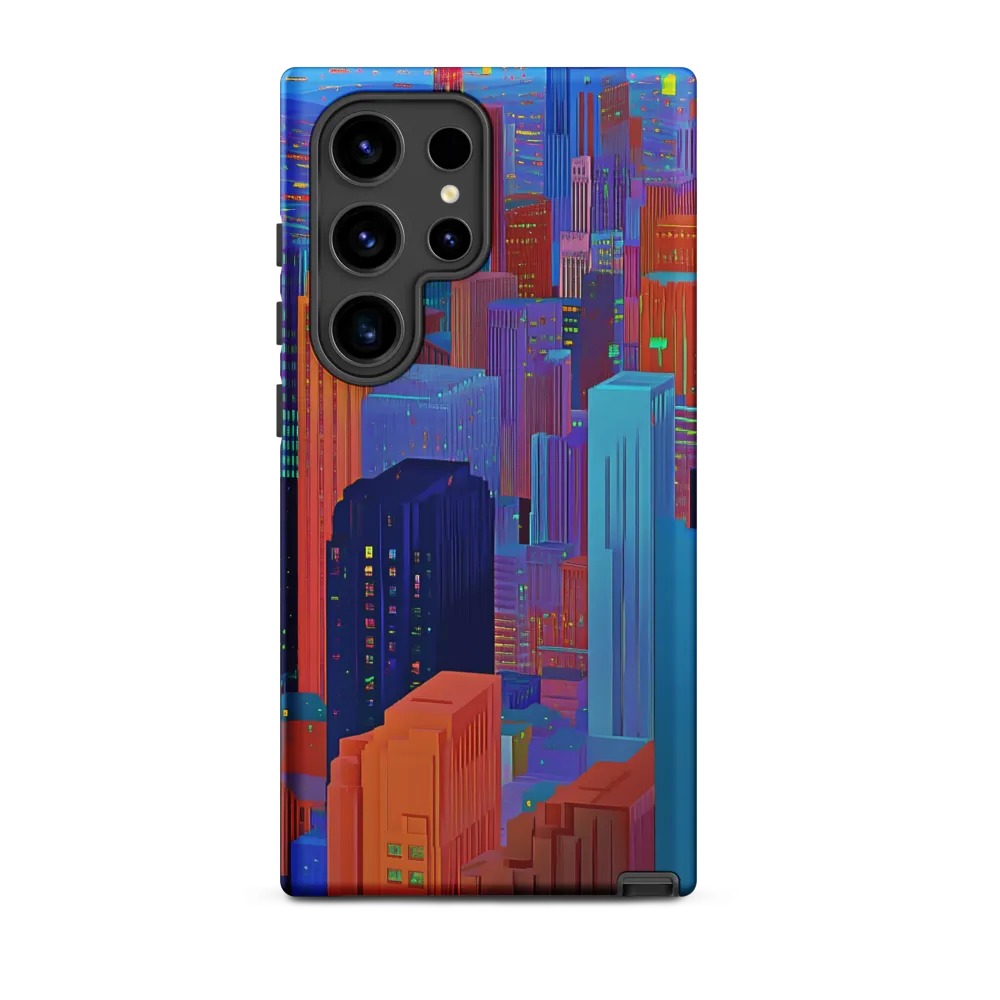 Vibrant Metropolis in Twilight