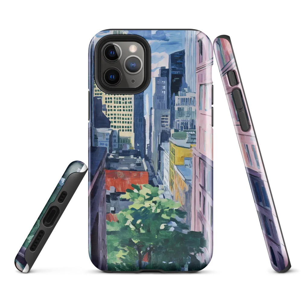 Urban Symphony: A Cityscape in Color