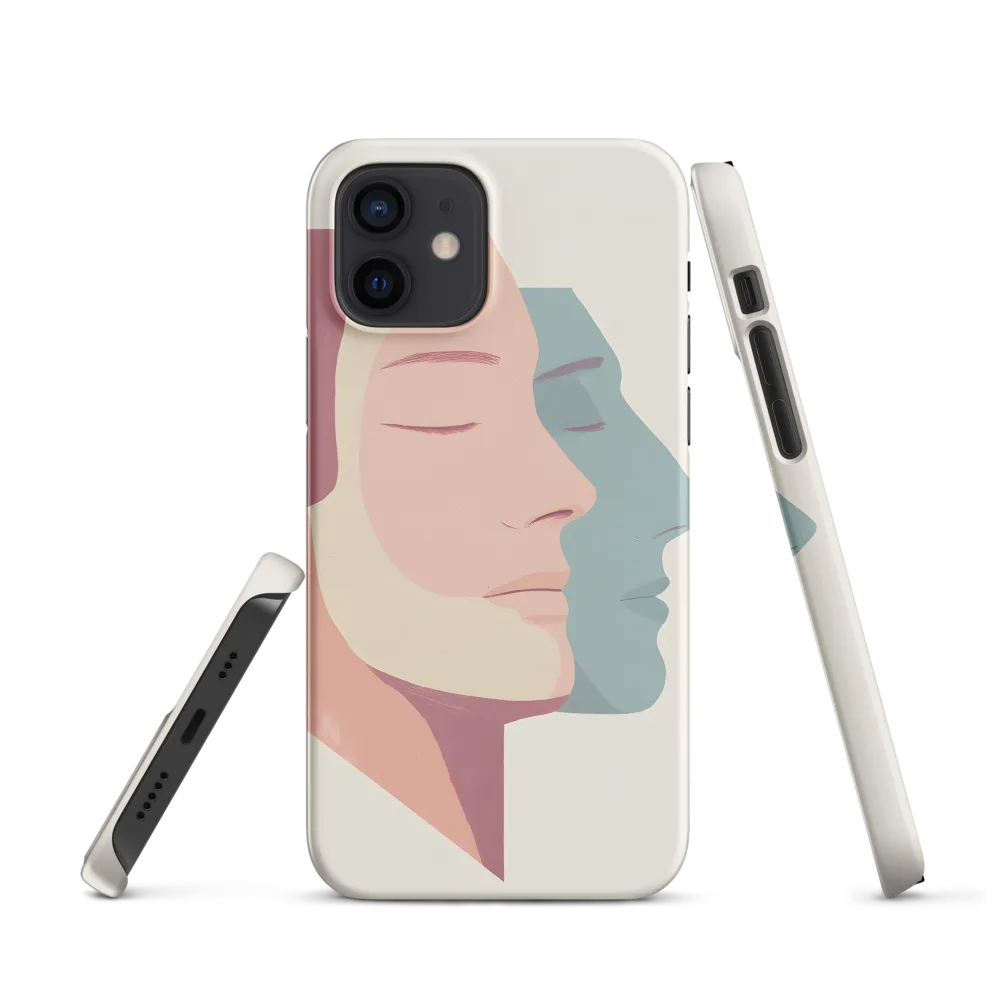 Dual Facets of Serenity | Phone Case |  12 | Snap Case | Matte