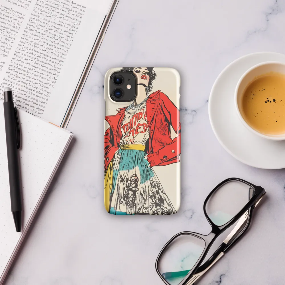 Vibrant Elegance: A Pop Art Fashion Statement
