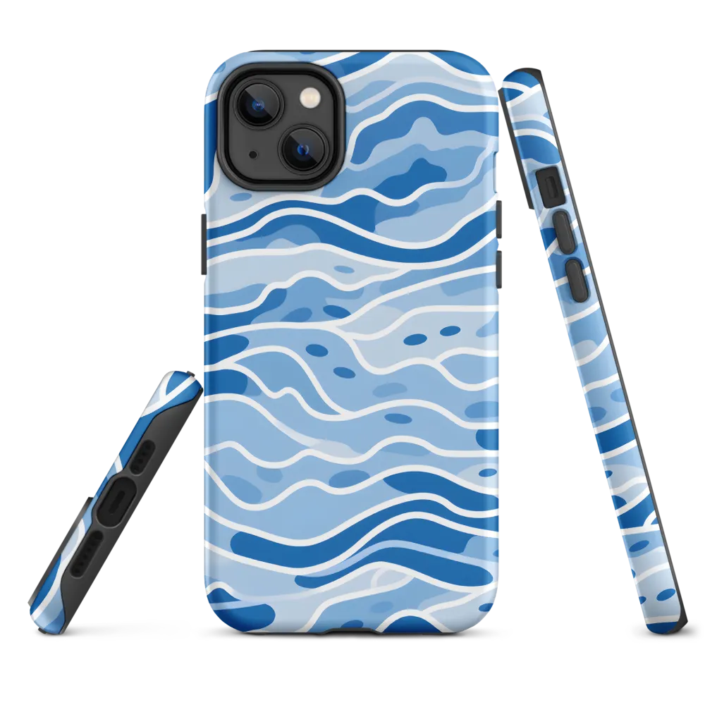 Fluid Harmony | Phone Case |  14 Plus | Tough Case | Matte