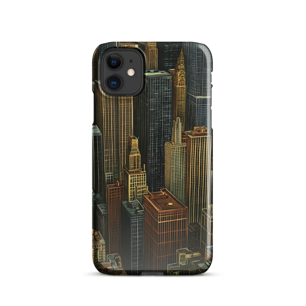 Urban Elegance: A Golden Cityscape