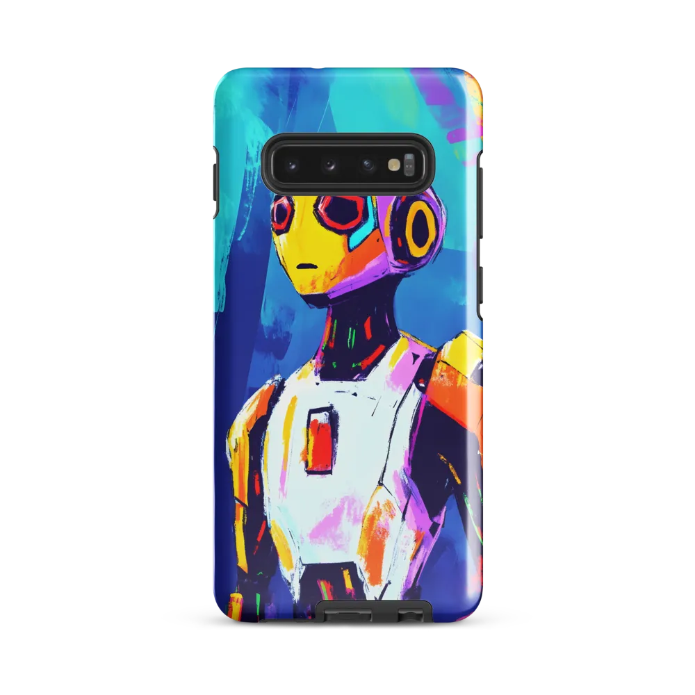 Curiosity of the Robot | Phone Case |  S10 Plus | Tough Case | Glossy